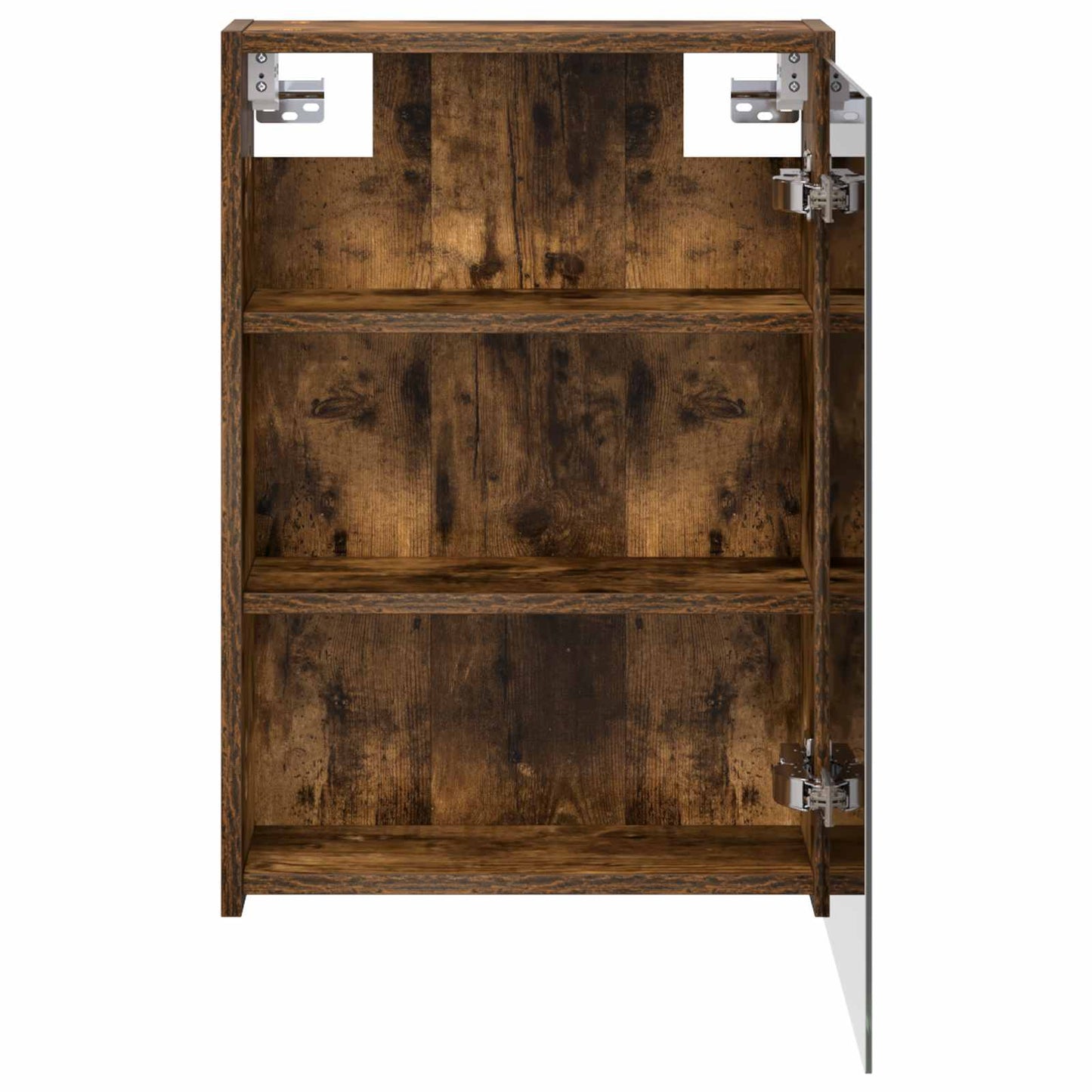 Baderomsspeilskap Røkt eik 43 x 16 x 62.5 cm Konstruert tre