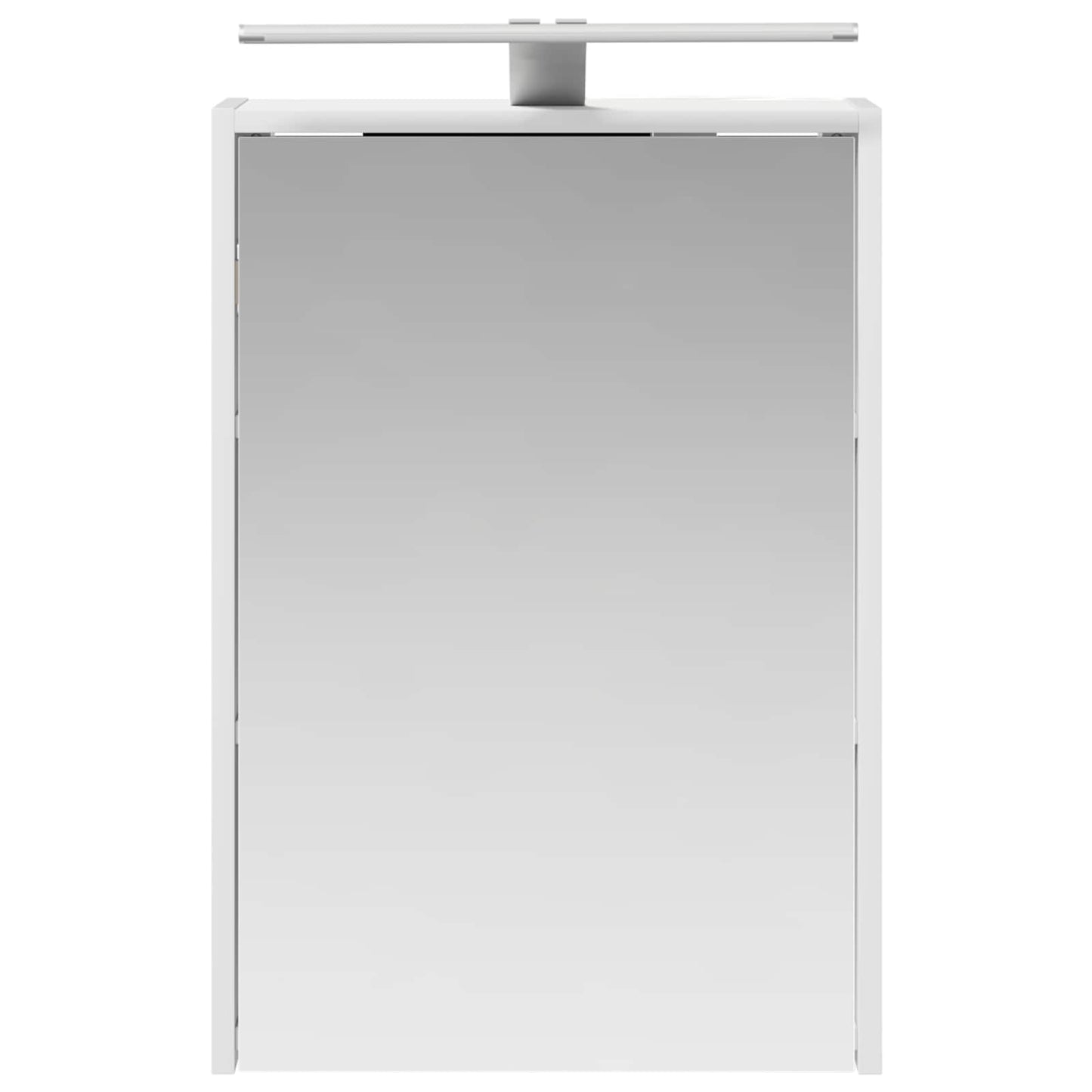 Baderomsspeilskap med dør Hvit 43 x 16 x 62.5 cm Konstruert tre