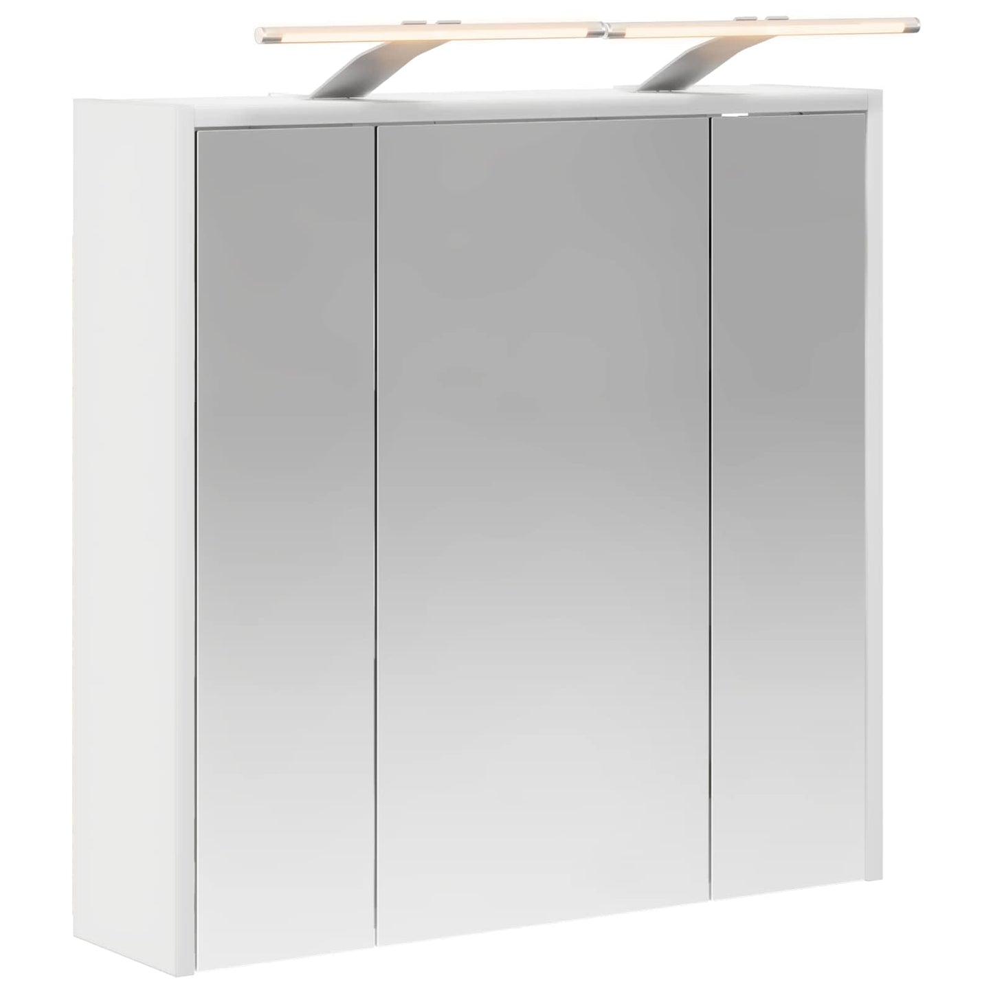 Baderomsspeilskap for Hvit 63,5 x 16 x 62,5 cm Konstruert tre