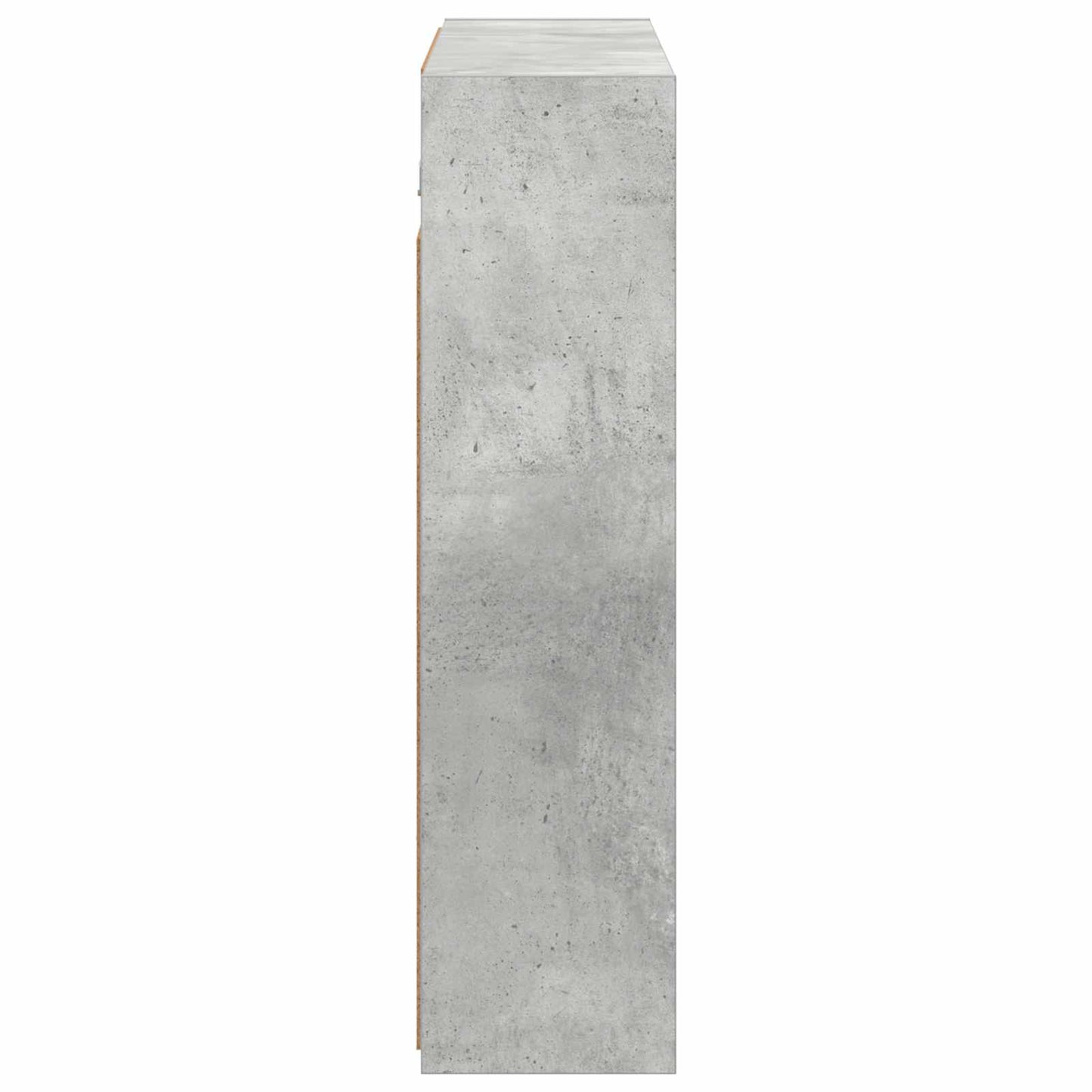 Baderomsspeilskap Betonggrå 73,5 x 16 x 62,5 cm Konstruert tre