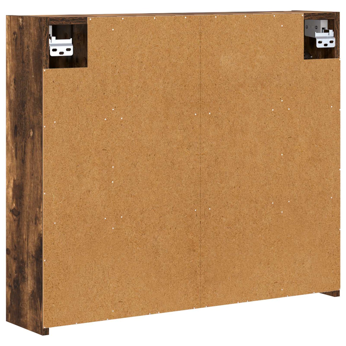 Baderomsspeilskap Røkt eik 73,5 x 16 x 62,5 cm Konstruert tre