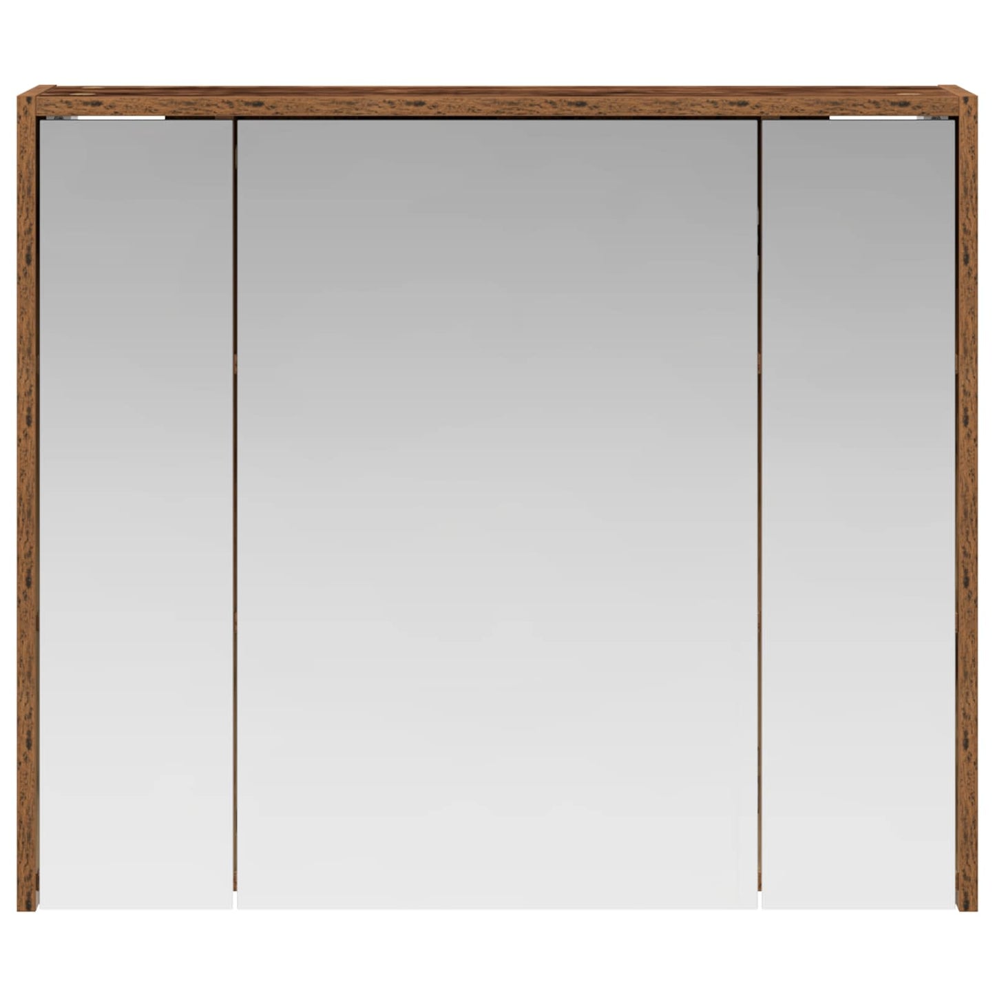 Baderomsspeilskap Gammelt tre 73,5 x 16 x 62,5 cm