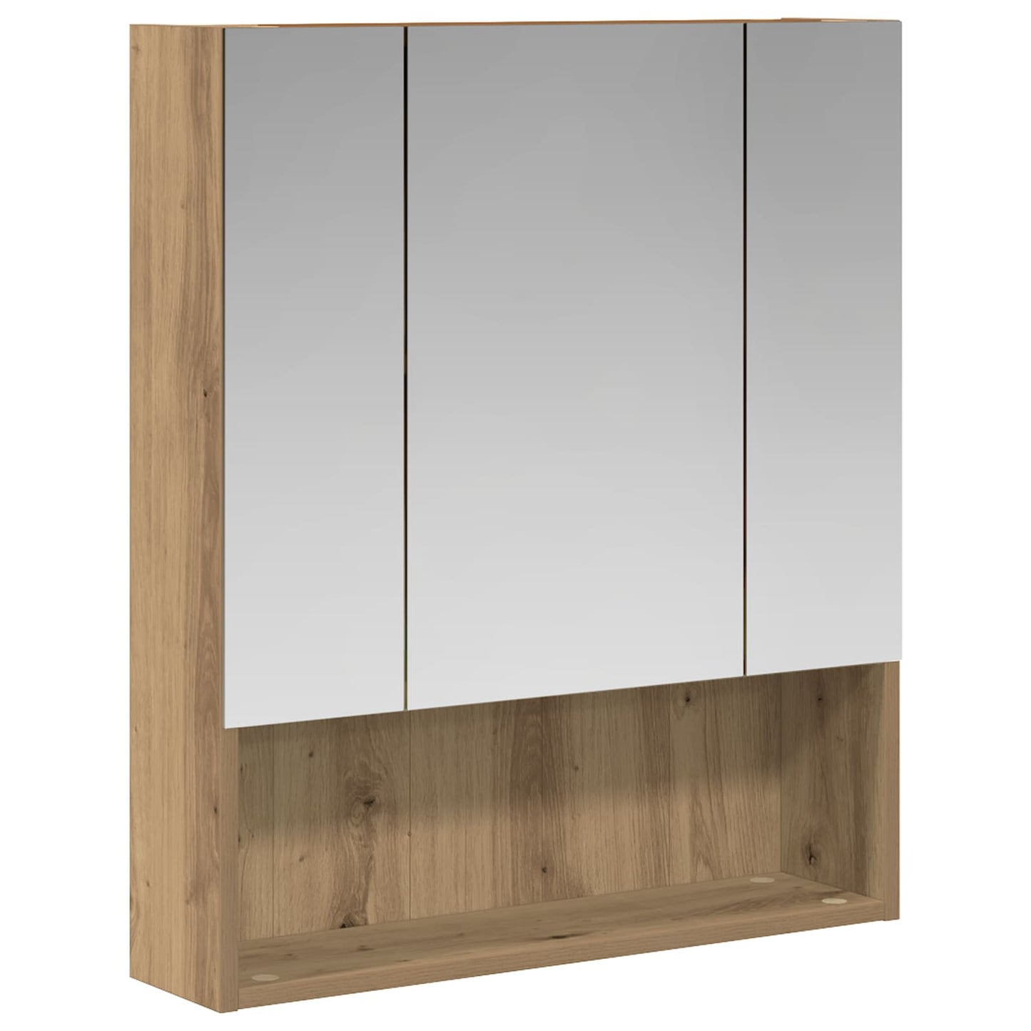 Baderomsspeilskap Kunstnerisk Eik 60 x 14.5 x 70 cm