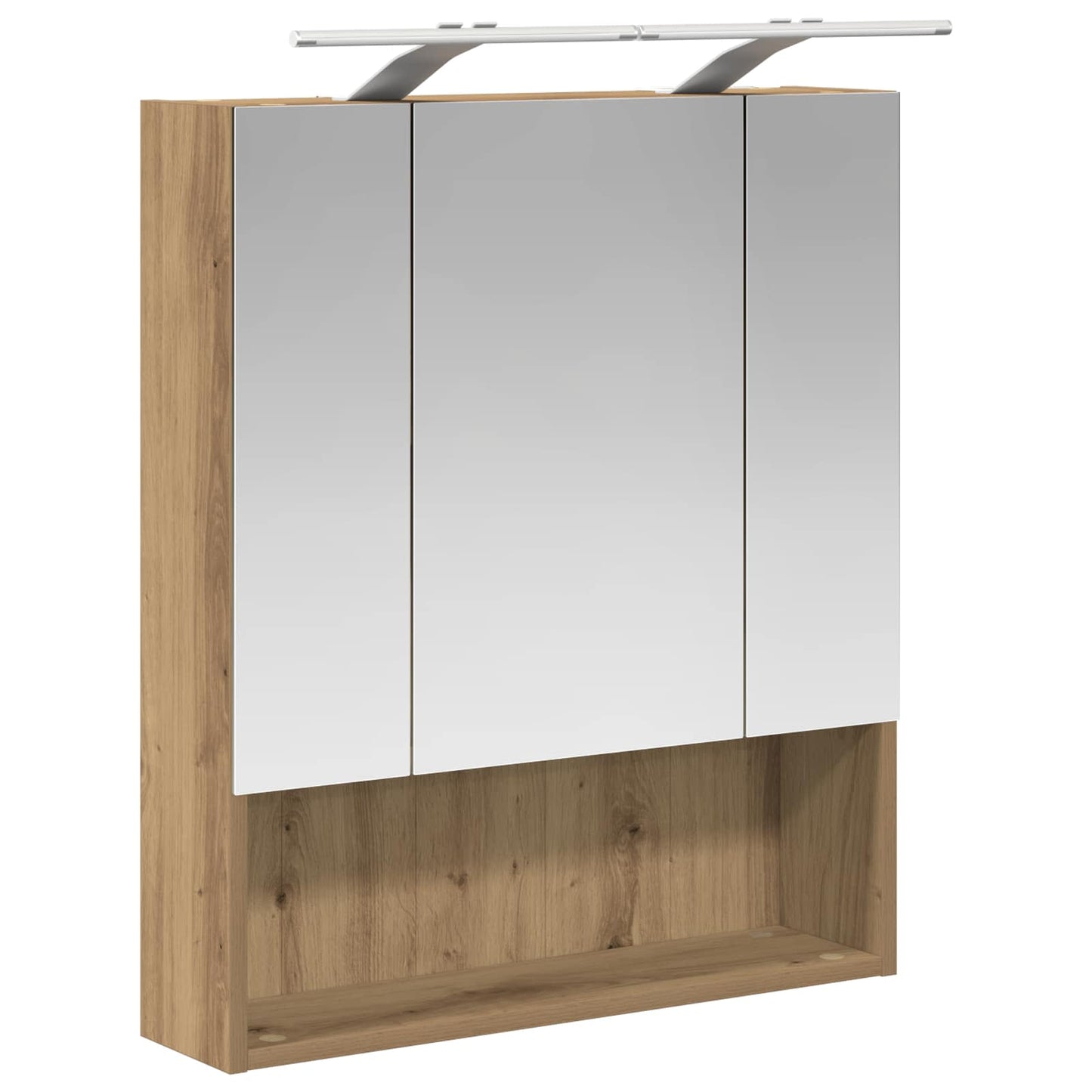 Baderomsspeilskap Kunstnerisk Eik 60 x 14.5 x 70 cm