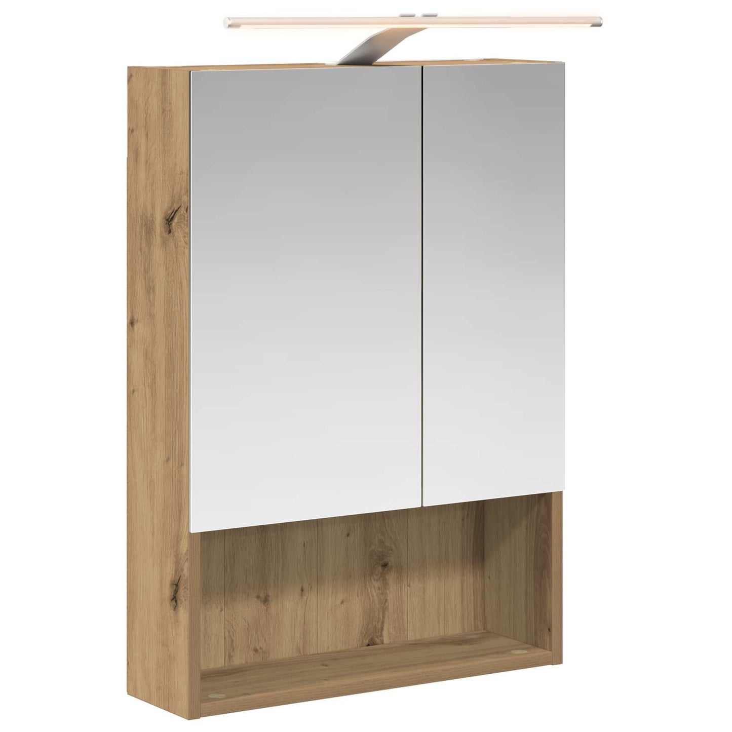 Baderomsspeilskap Kunstnerisk Eik 50 x 14,5 x 70 cm