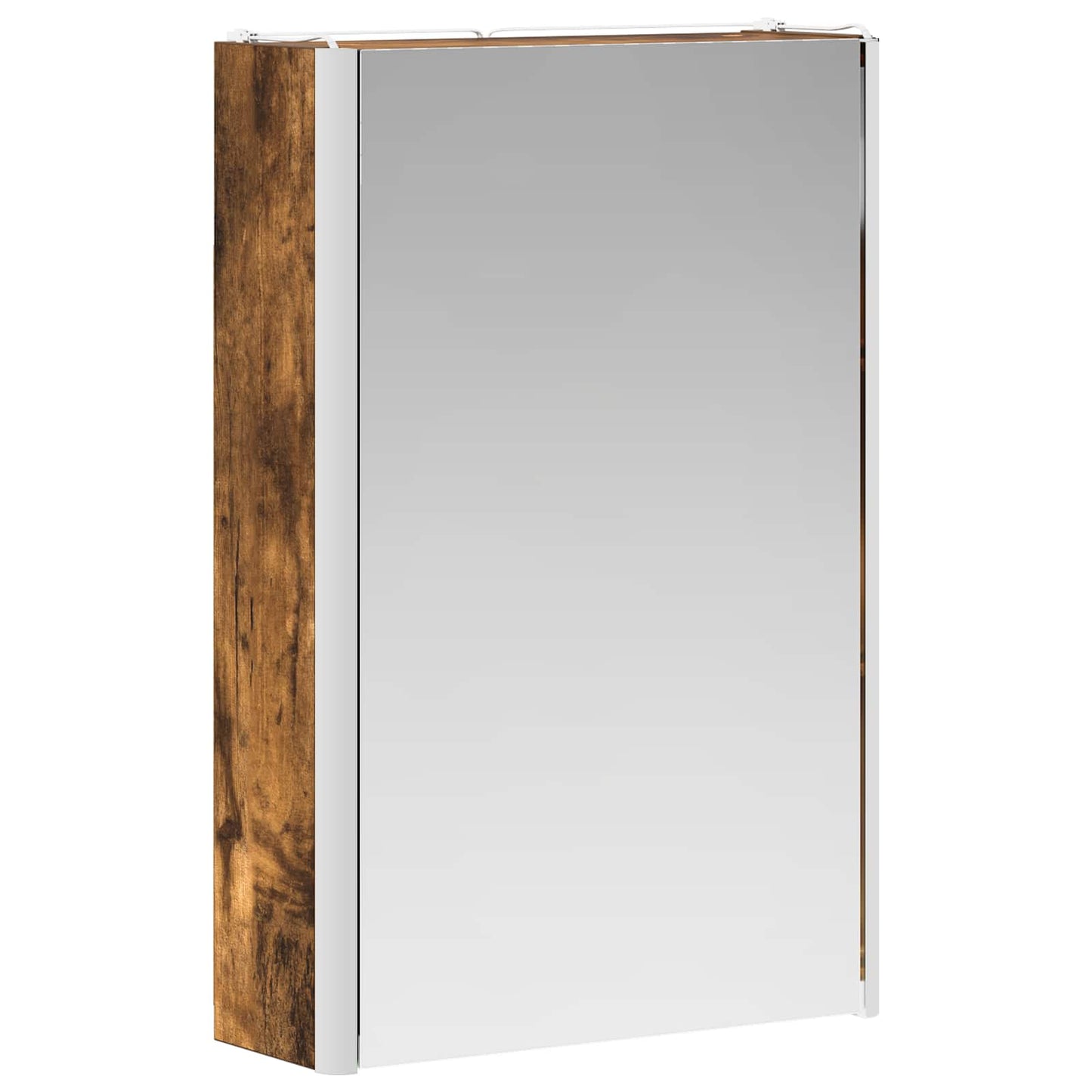 Baderomsspeilskap for Røkt eik 33 x 11,5 x 50 cm