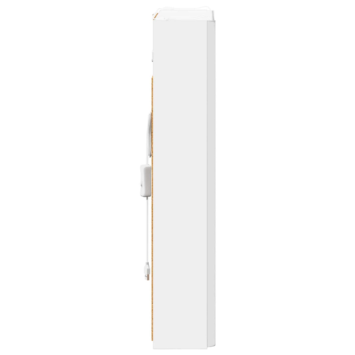 Baderomsspeilskap for Hvit 43 x 11,5 x 60,5 cm Konstruert tre