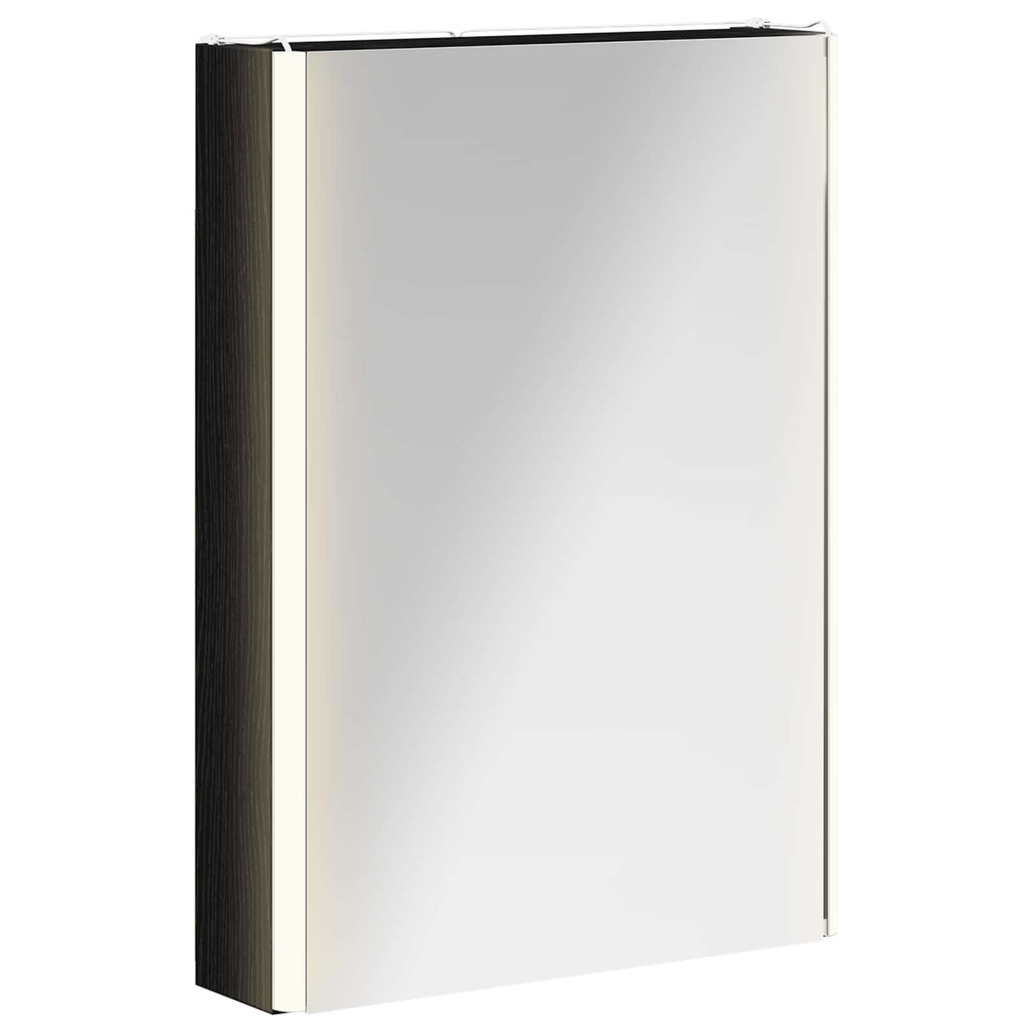Baderomsspeilskap Svart Eik 43 x 11,5 x 60,5 cm Konstruert tre
