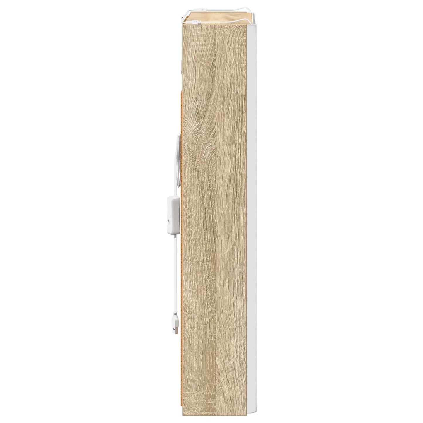 Baderomsspeilskap Sonoma eik 43 x 11,5 x 60,5 cm Konstruert tre