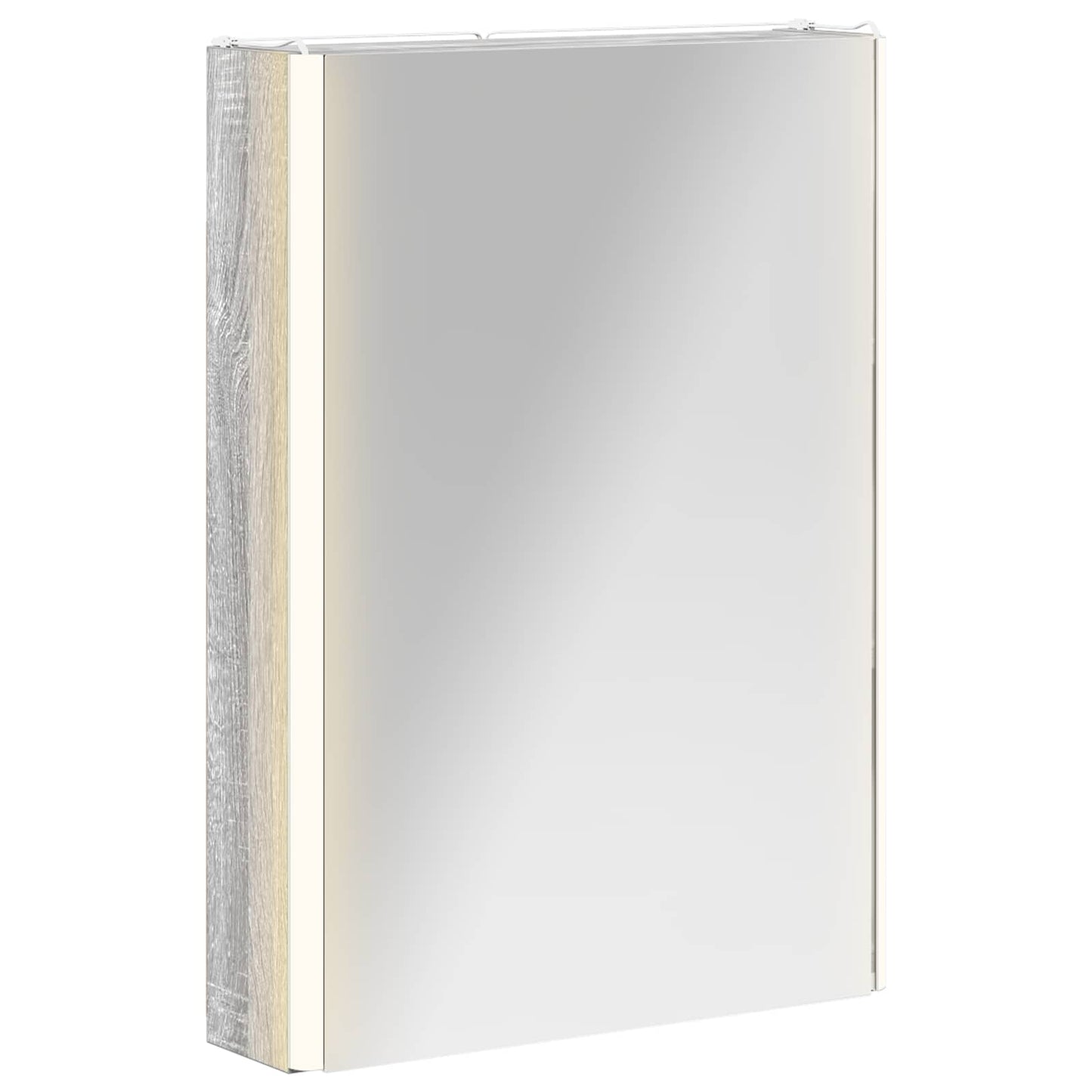 Baderomsspeilskap Grå Sonoma 43 x 11,5 x 60,5 cm Konstruert tre