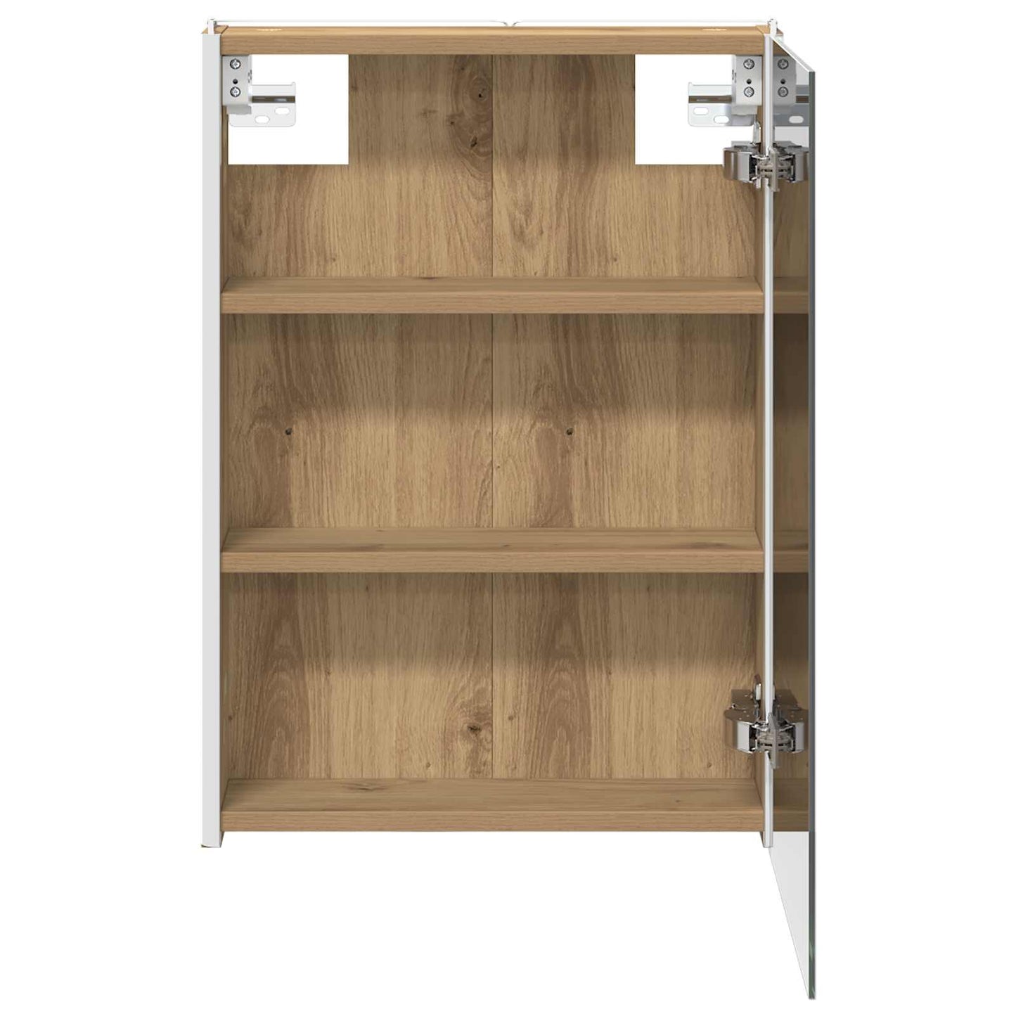 Baderomsspeilskap Kunstnerisk Eik 43 x 11,5 x 60,5 cm