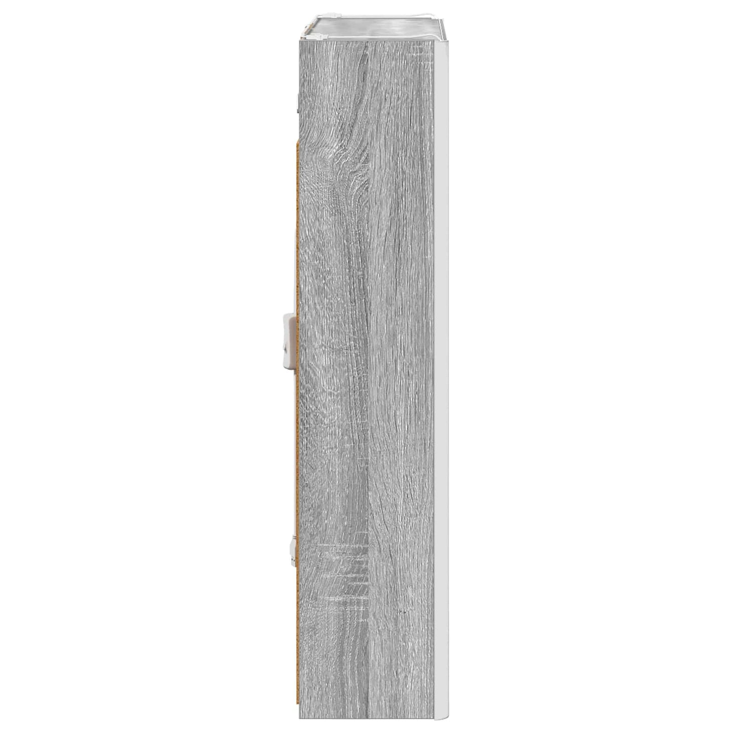 Baderomsspeilskap Grå Sonoma 53,5 x 15,5 x 70 cm Konstruert tre