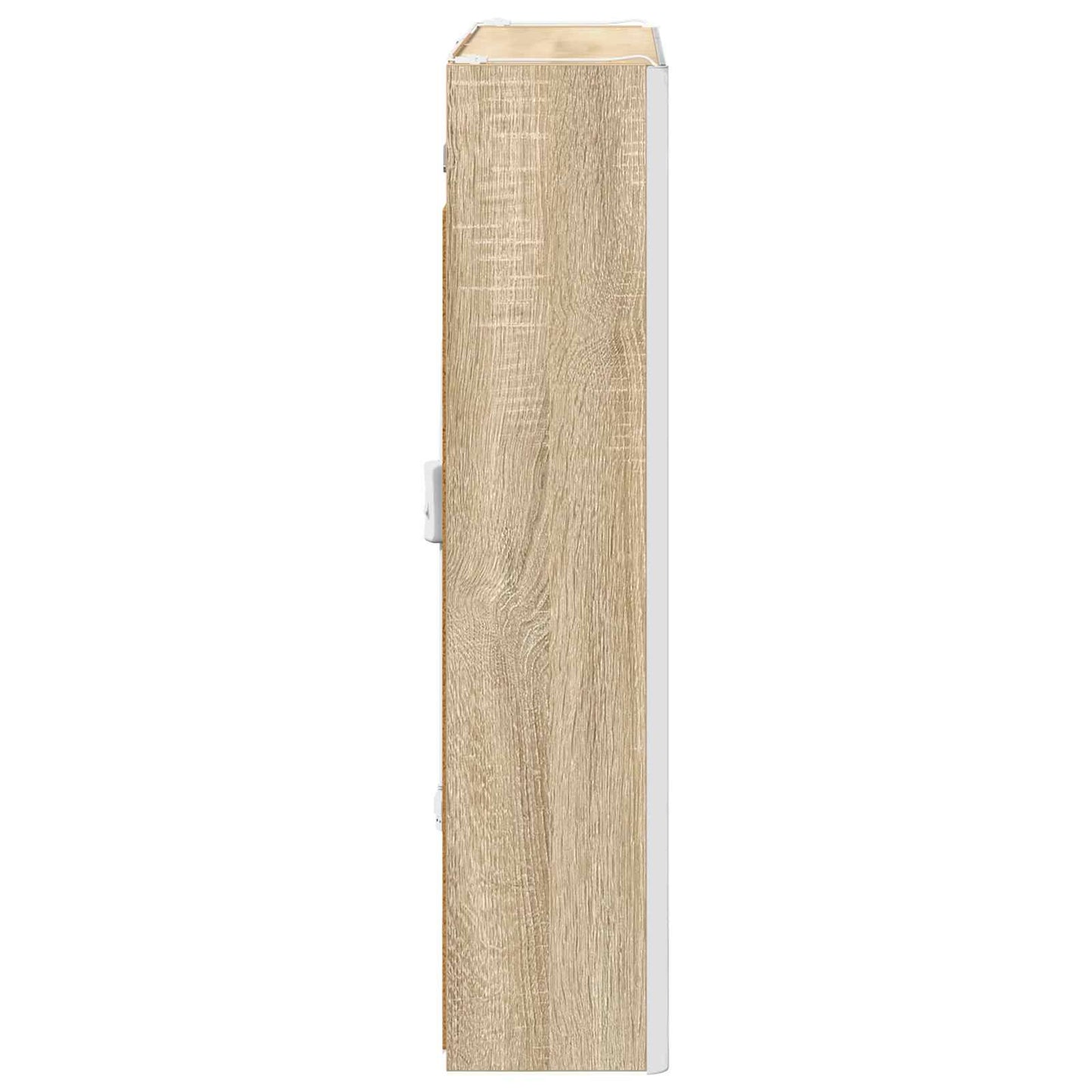 Baderomsspeilskap Sonoma eik 63,5 x 15,5 x 70 cm Konstruert tre