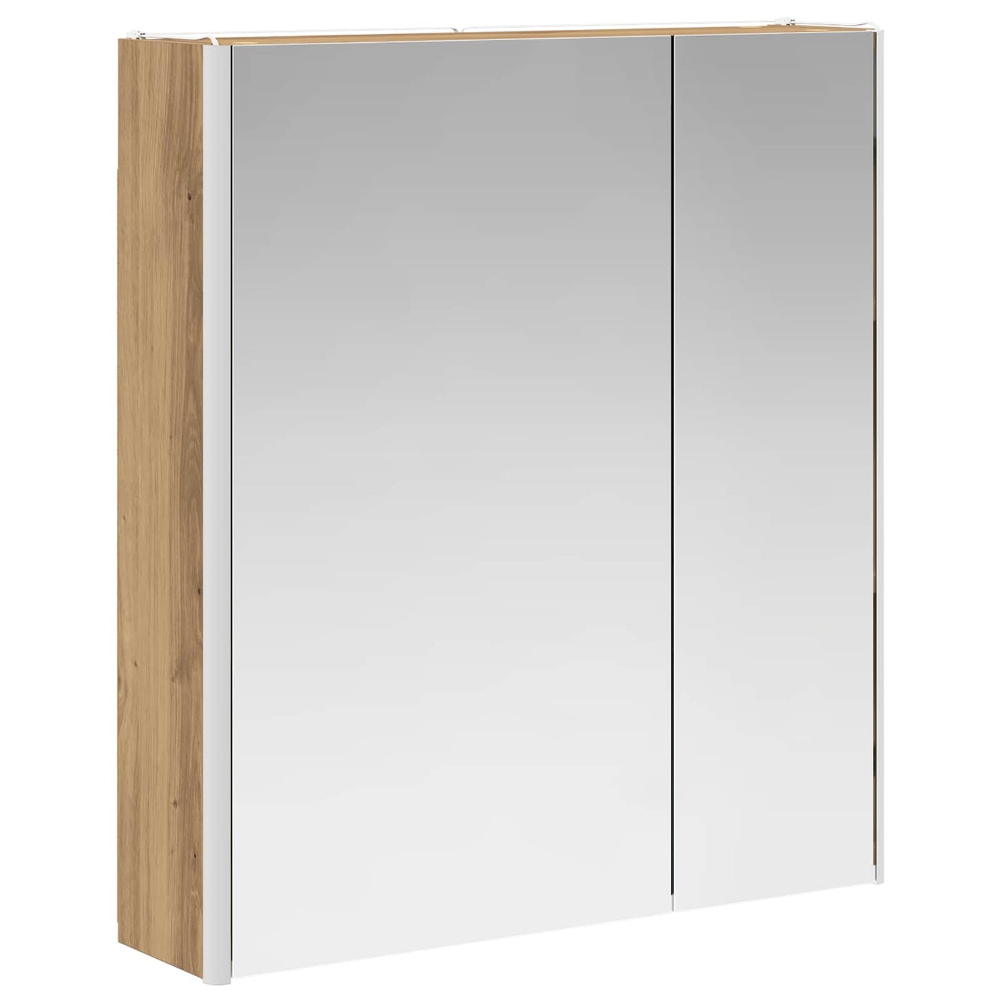 Baderomsspeilskap Kunstnerisk Eik 63,5 x 15,5 x 70 cm