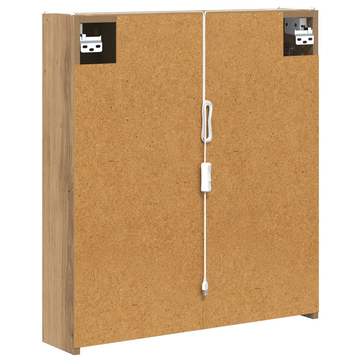 Baderomsspeilskap Kunstnerisk Eik 63,5 x 15,5 x 70 cm