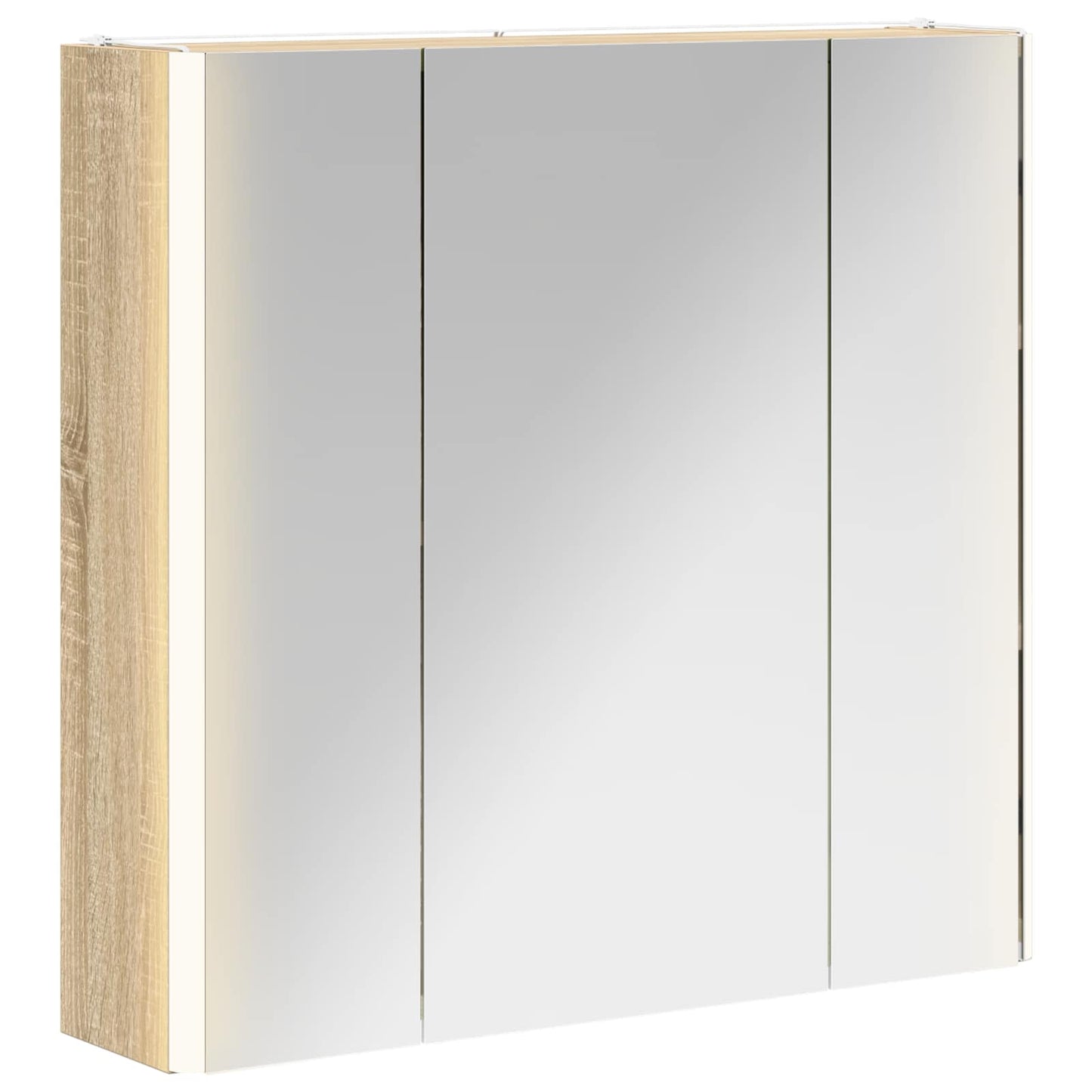 Baderomsspeilskap Sonoma eik 63,5 x 15,5 x 60,5 cm