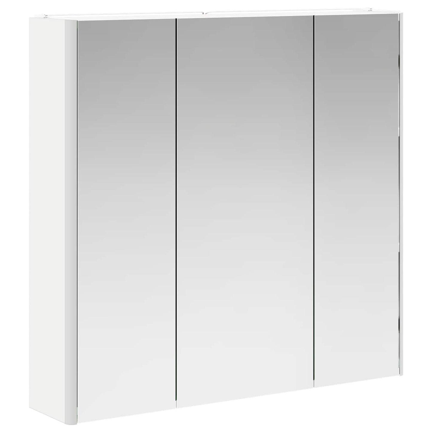 Baderomsspeilskap Hvit 73,5 x 15,5 x 70 cm Konstruert tre