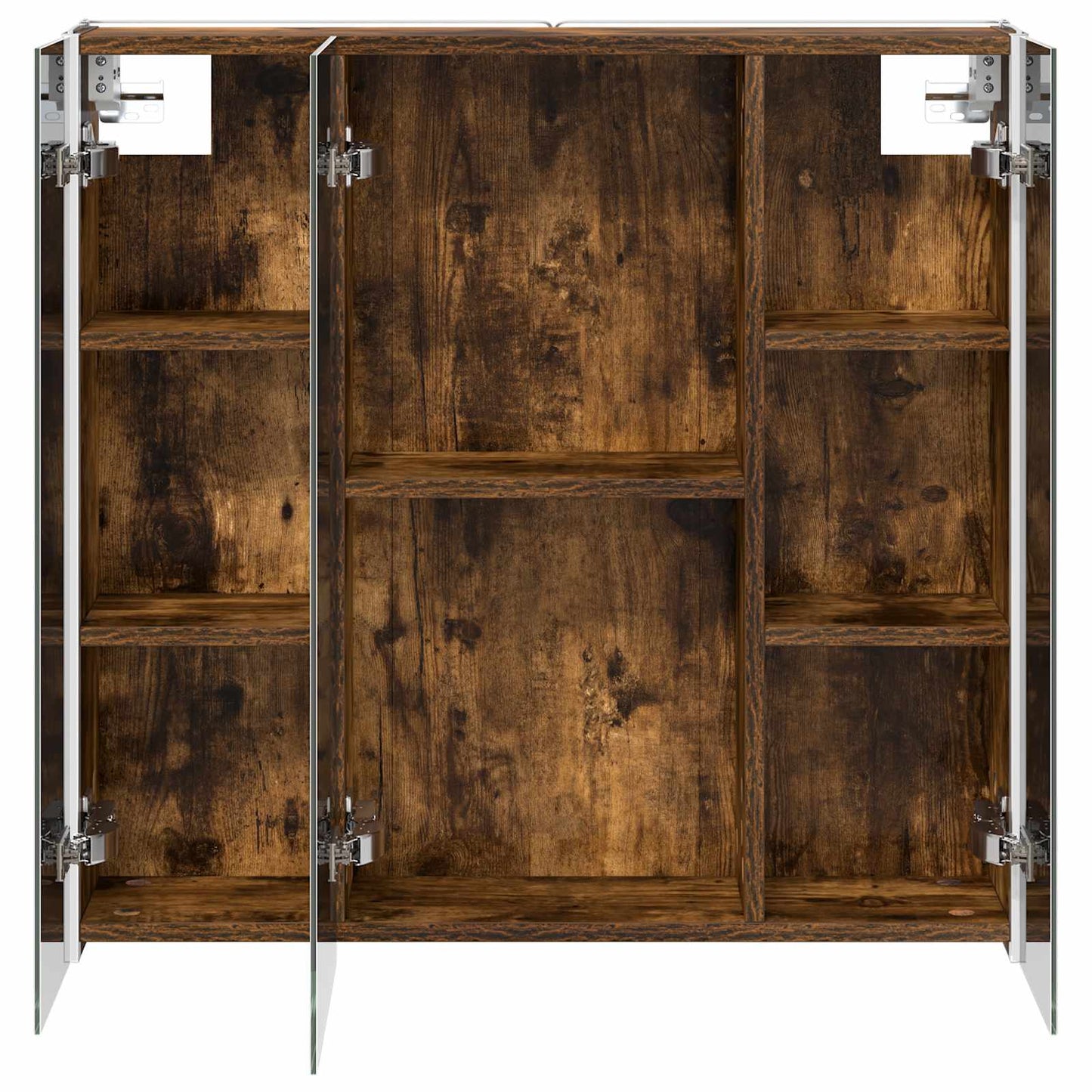 Baderomsspeilskap Røkt eik 73,5 x 15,5 x 70 cm Konstruert tre