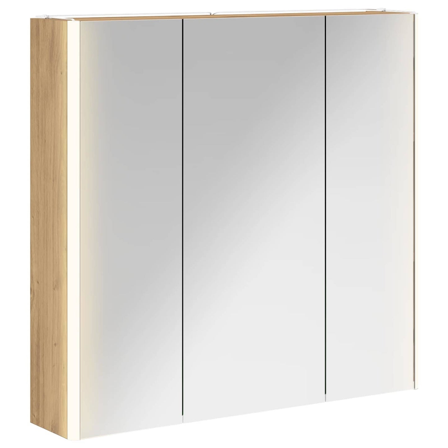 Baderomsspeilskap Kunstnerisk Eik 73,5 x 15,5 x 70 cm