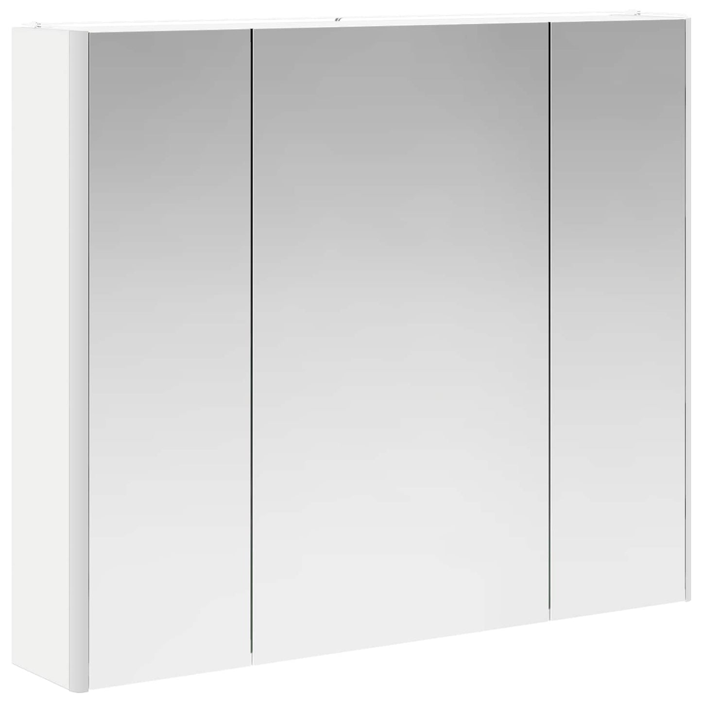 Baderomsspeilskap for Hvit 83,5 x 15,5 x 70 cm Konstruert tre