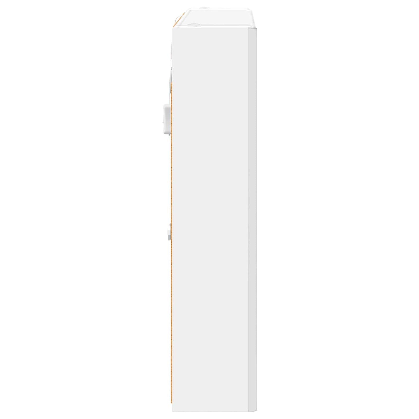 Baderomsspeilskap for Hvit 83,5 x 15,5 x 70 cm Konstruert tre