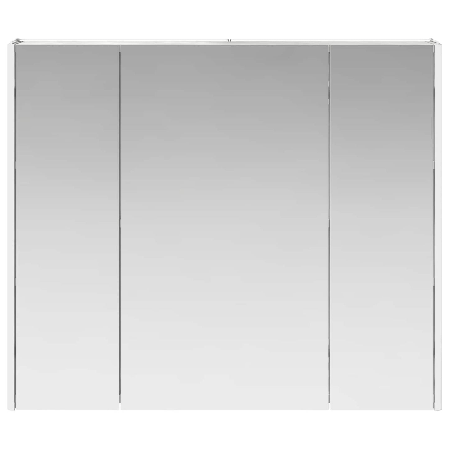 Baderomsspeilskap Betonggrå 83,5 x 15,5 x 70 cm Konstruert tre