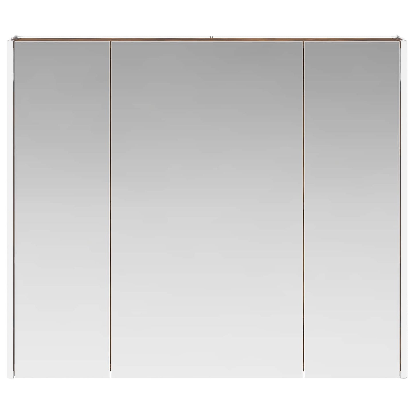 Baderomsspeilskap Røkt eik 83,5 x 15,5 x 70 cm Konstruert tre