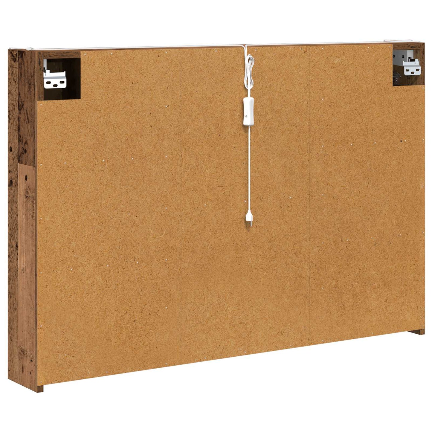Baderomsspeilskap Gammelt tre 103,5 x 15,5 x 70 cm