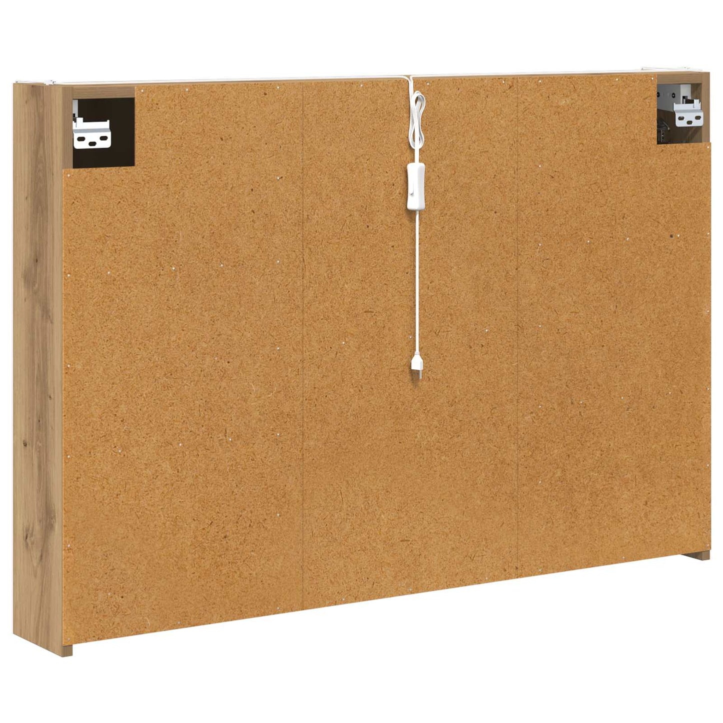 Baderomsspeilskap Kunstnerisk Eik 103,5 x 15,5 x 70 cm