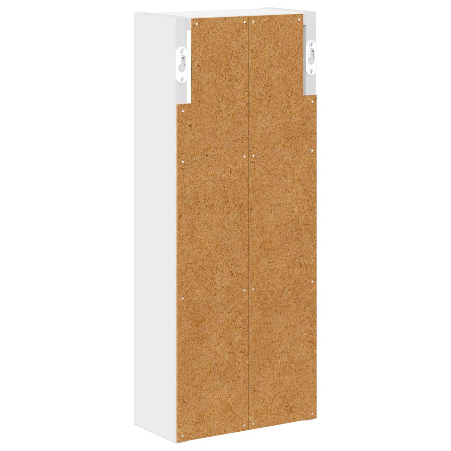 Baderom veggskap med hylle Hvit 20 x 10 x 50 cm Konstruert tre