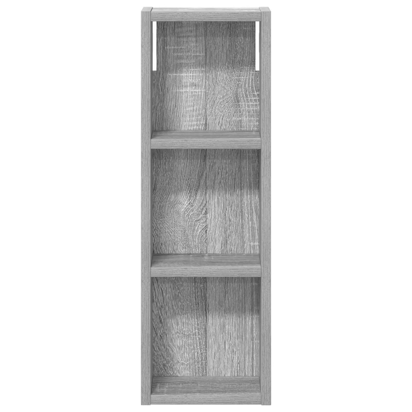 Baderom veggskap Grå Sonoma 20 x 10 x 60,5 cm Konstruert tre