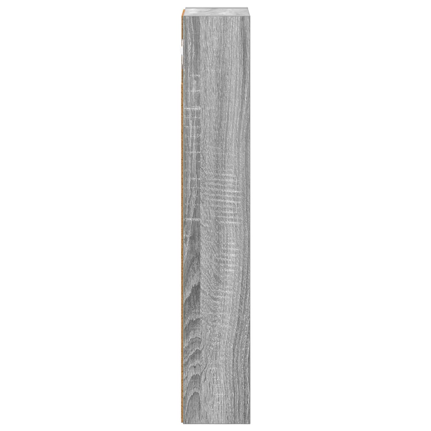 Baderom veggskap Grå Sonoma 20 x 10 x 60,5 cm Konstruert tre