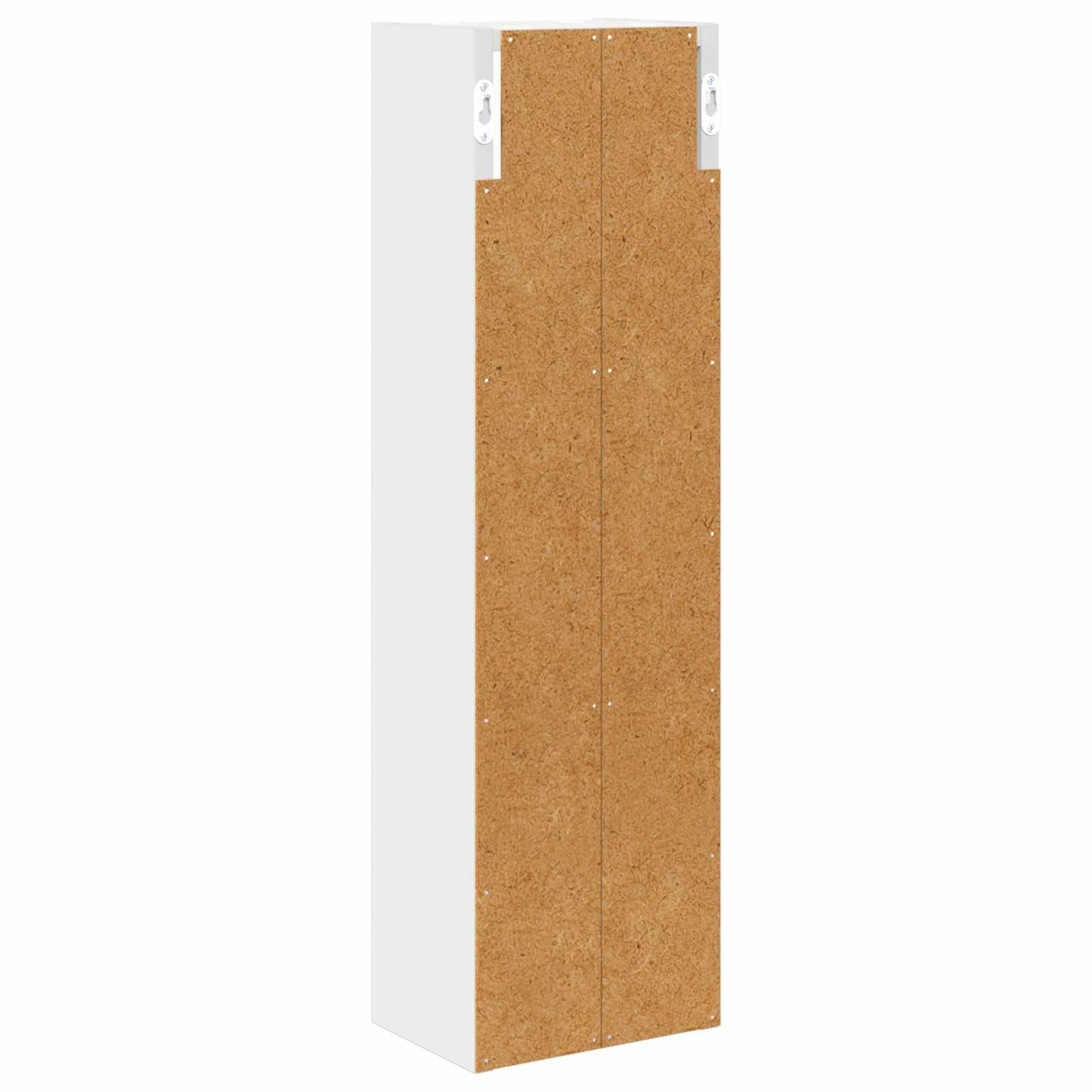Baderom veggskap med hylle Hvit 20 x 14 x 70 cm Konstruert tre