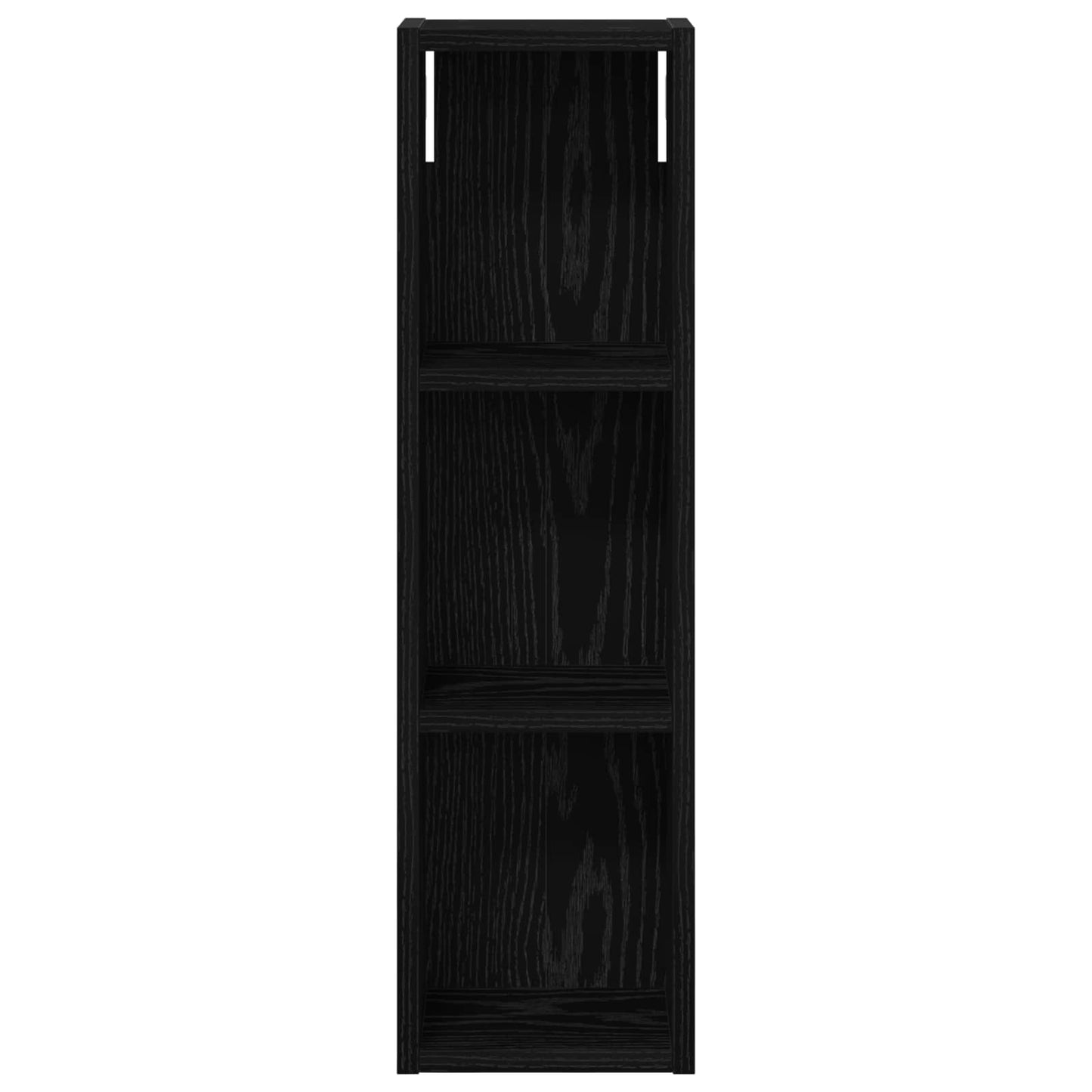 Baderom veggskap Svart Eik 20 x 14 x 70 cm Konstruert tre