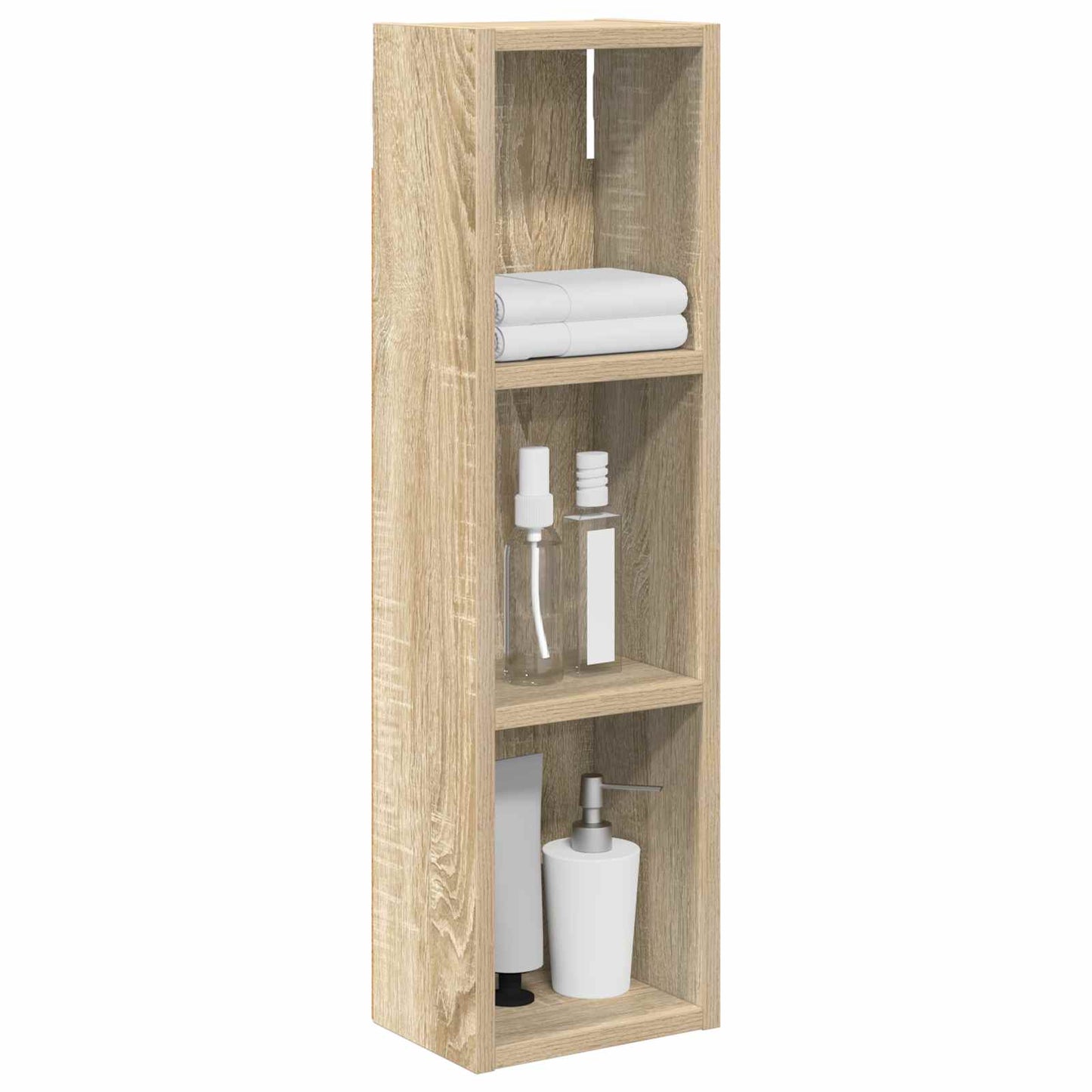 Baderom veggskap Sonoma eik 20 x 14 x 70 cm Konstruert tre
