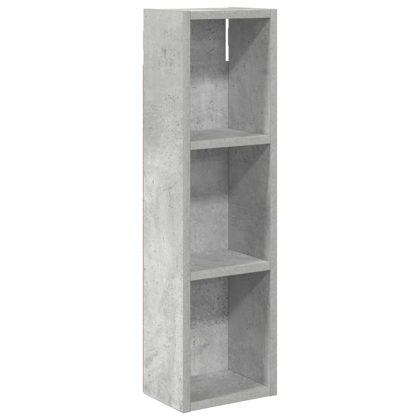 Baderom veggskap BetongGrå 20 x 14 x 70 cm Konstruert tre