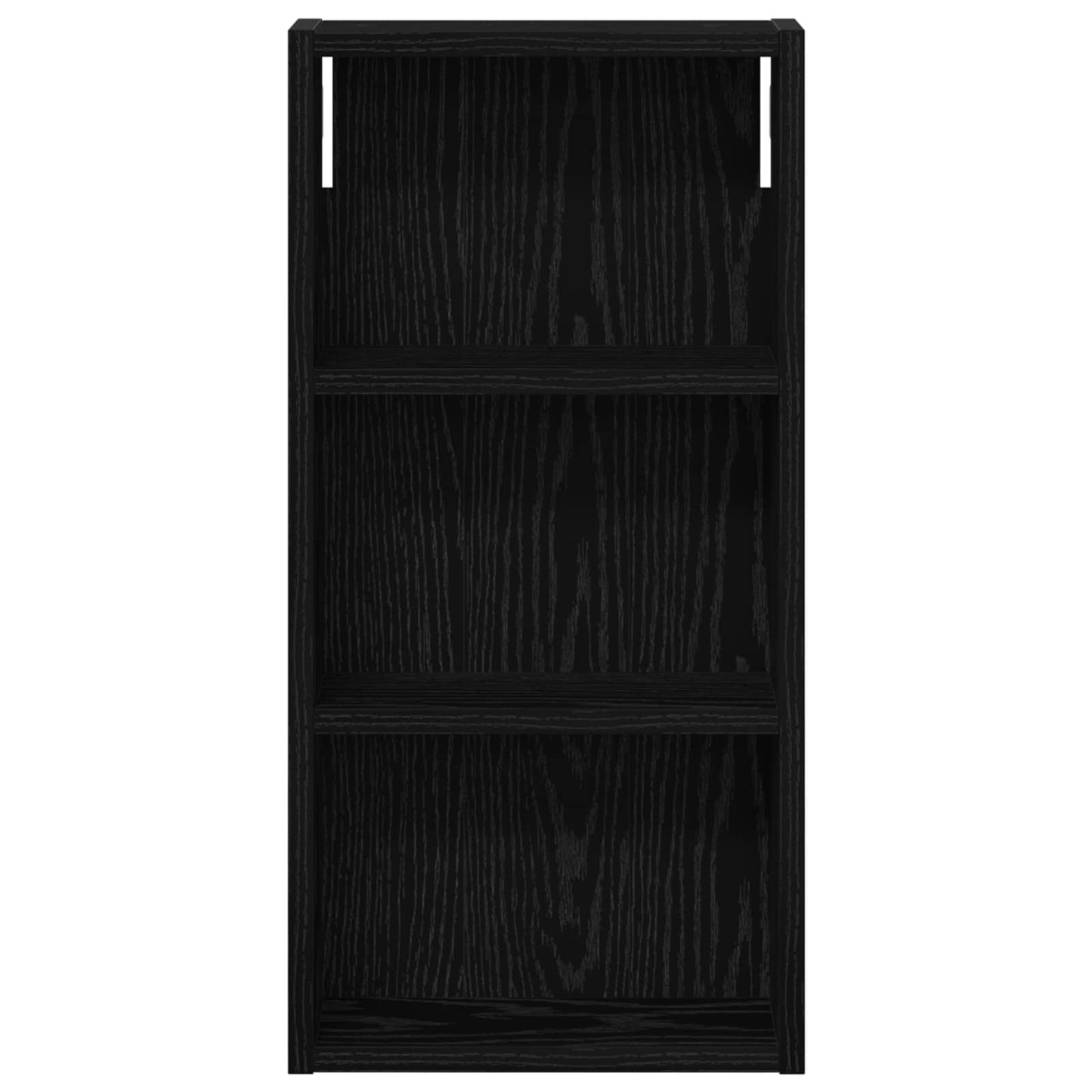 Baderom veggskap Svart Eik 30 x 10 x 60,5 cm Konstruert tre