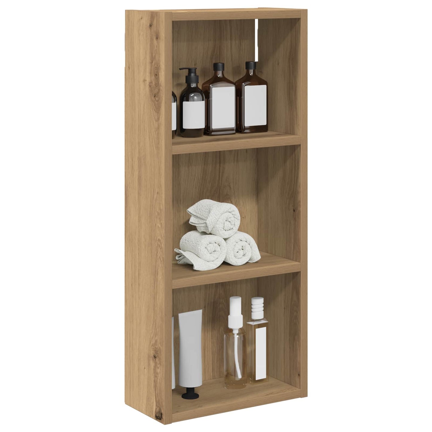 Baderom veggskap Kunstnerisk Eik 30 x 14 x 70 cm Konstruert tre