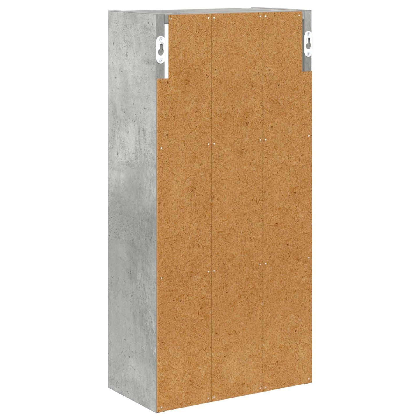 Baderom veggskap BetongGrå 30 x 16 x 62,5 cm Konstruert tre
