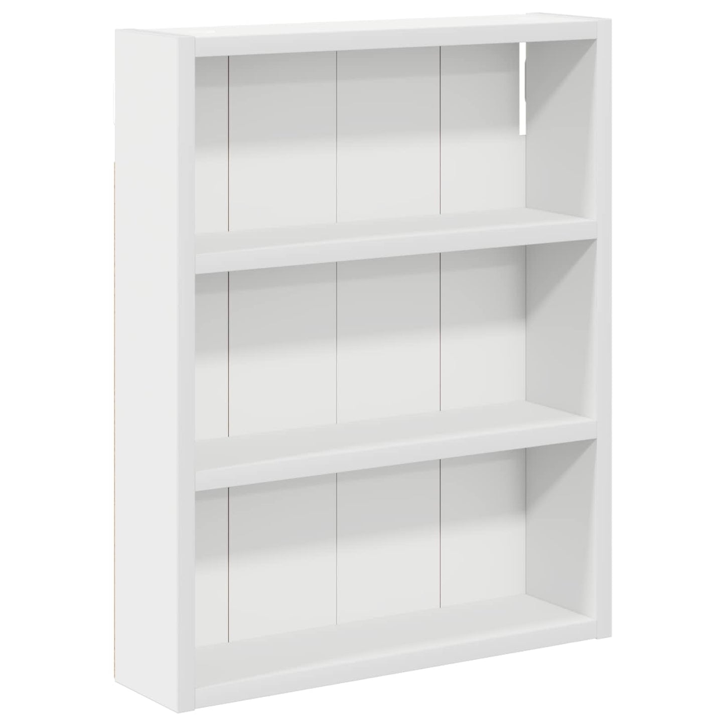 Baderom veggskap med hylle Hvit 40 x 10 x 50 cm Konstruert tre