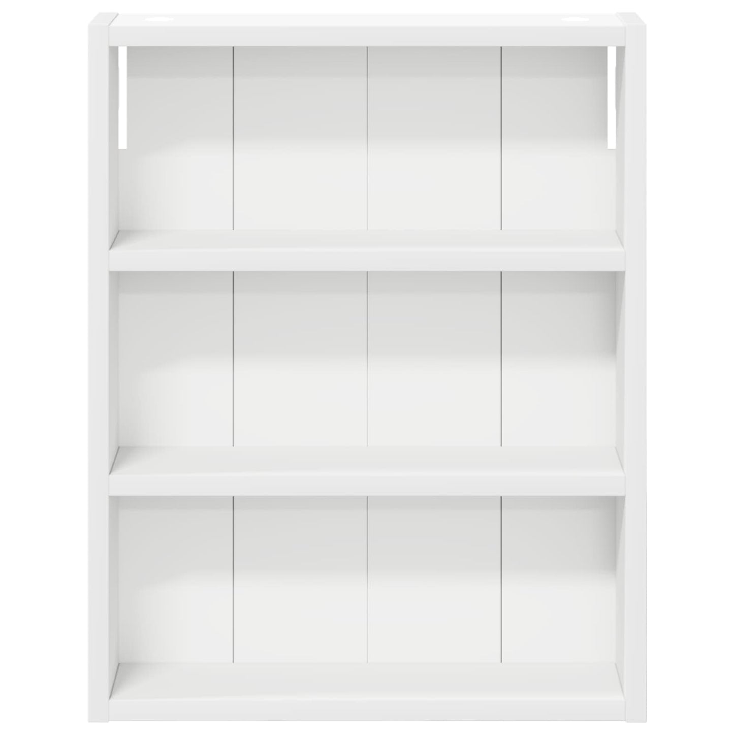 Baderom veggskap med hylle Hvit 40 x 10 x 50 cm Konstruert tre