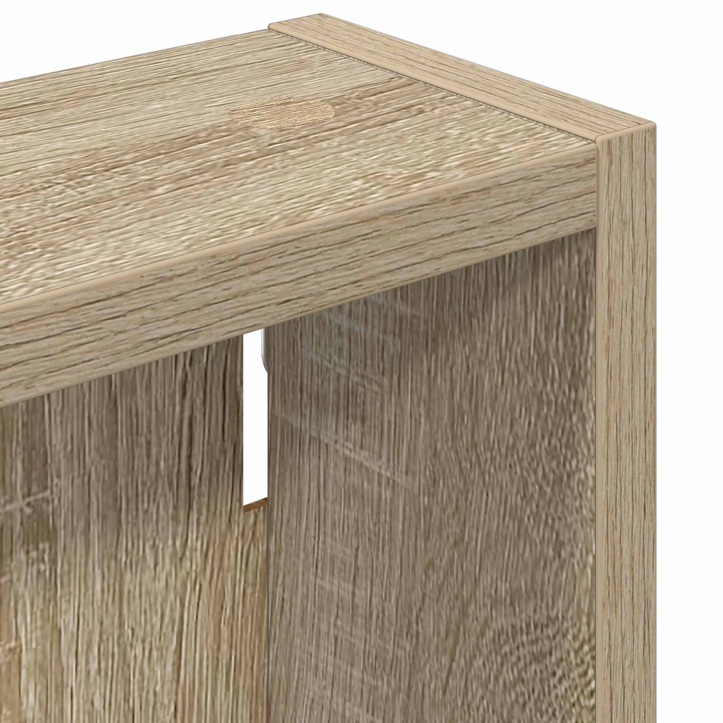 Baderom veggskap Sonoma eik 40 x 10 x 50 cm Konstruert tre