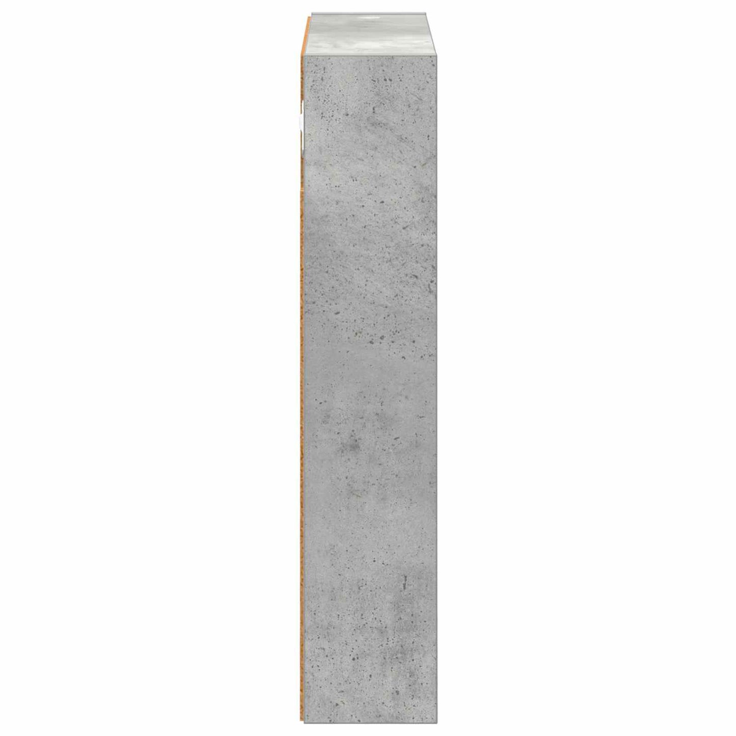 Baderom veggskap BetongGrå 40 x 10 x 50 cm Konstruert tre