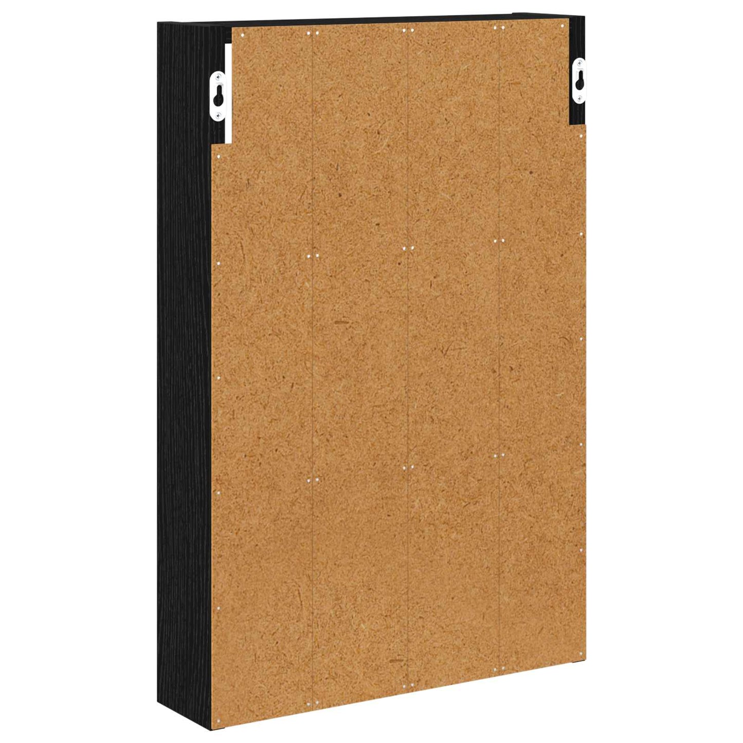 Baderom veggskap Svart Eik 40 x 10 x 60,5 cm Konstruert tre