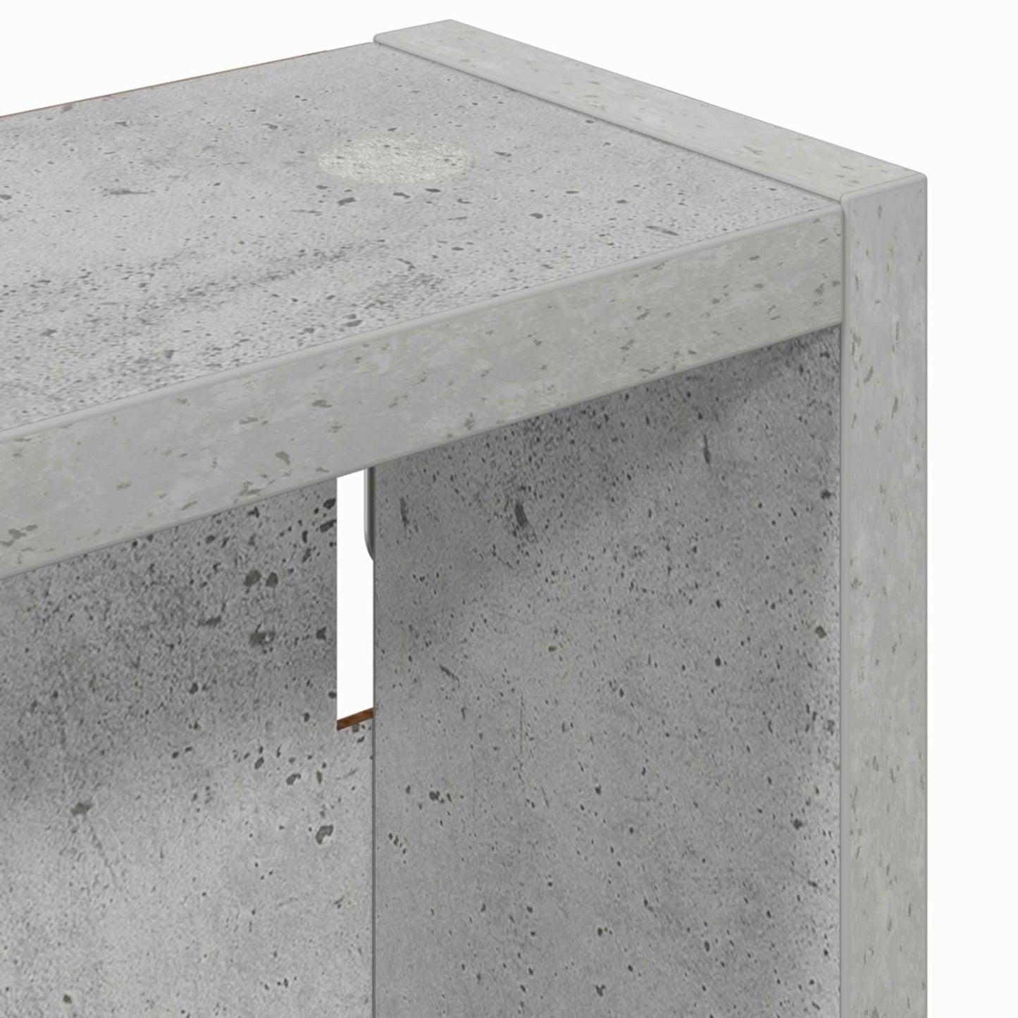 Baderom veggskap BetongGrå 40 x 10 x 60,5 cm Konstruert tre