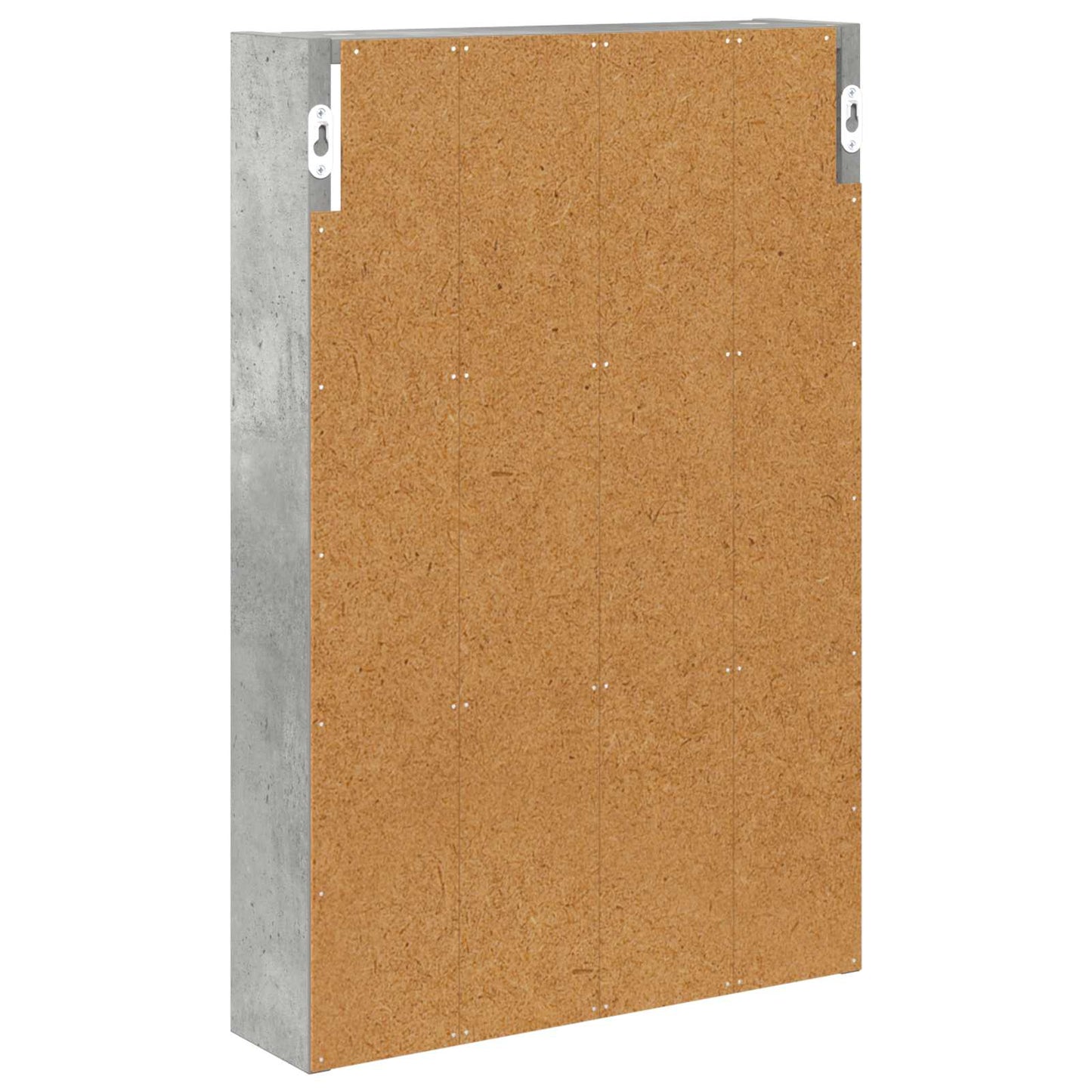 Baderom veggskap BetongGrå 40 x 10 x 60,5 cm Konstruert tre