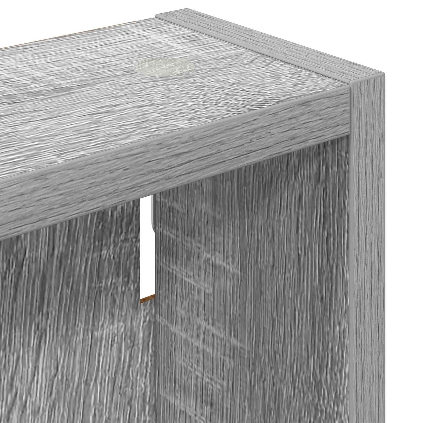 Baderom veggskap Grå Sonoma 40 x 10 x 60,5 cm Konstruert tre
