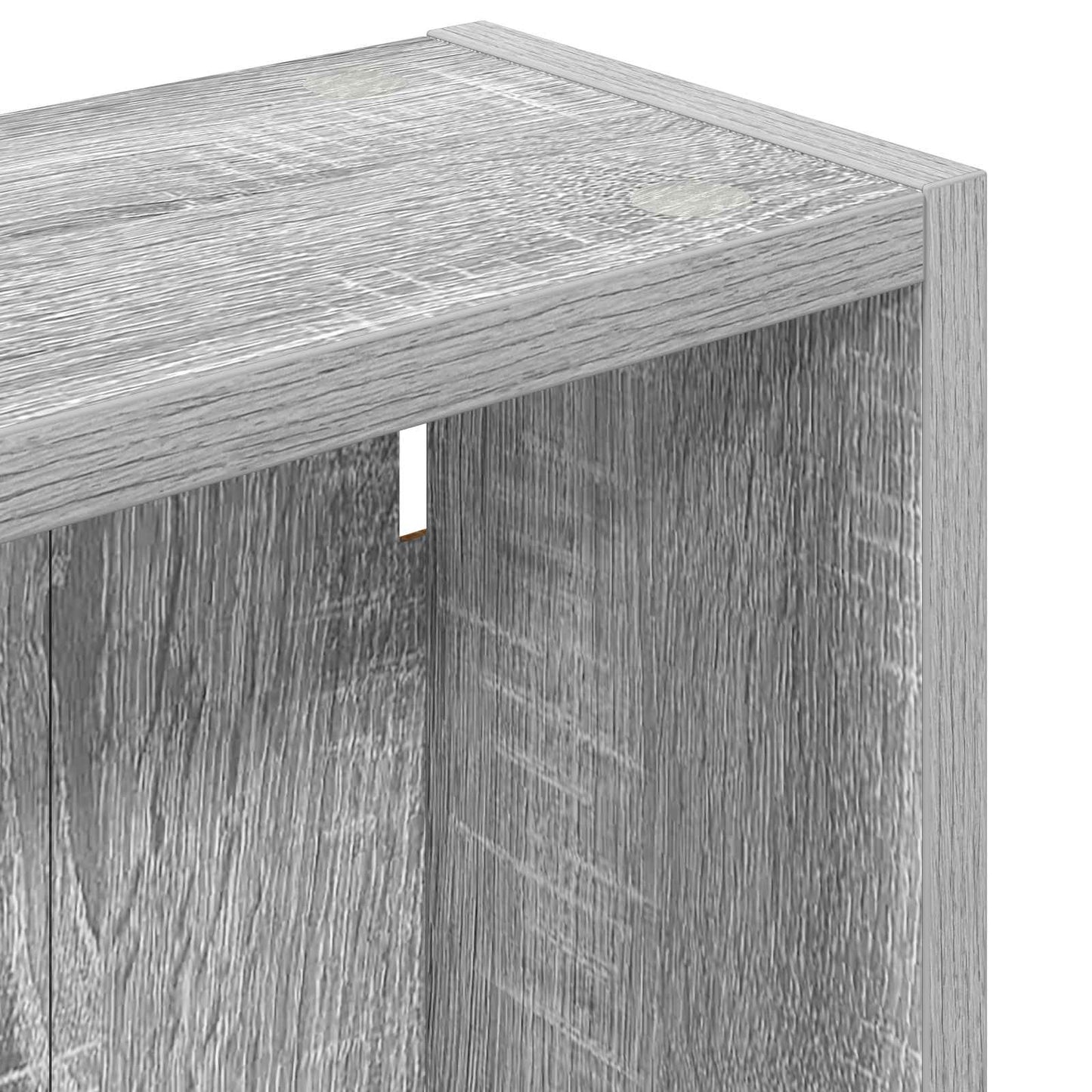 Baderom veggskap Grå Sonoma 40 x 14 x 70 cm Konstruert tre