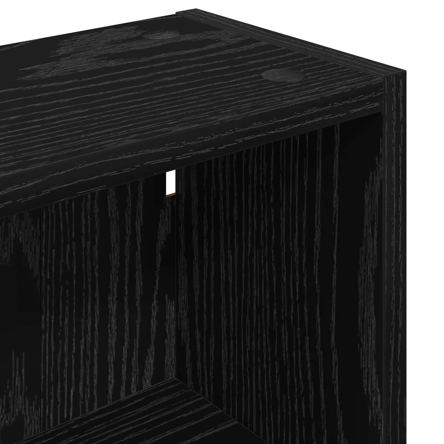 Baderom veggskap Svart Eik 40 x 16 x 62,5 cm Konstruert tre