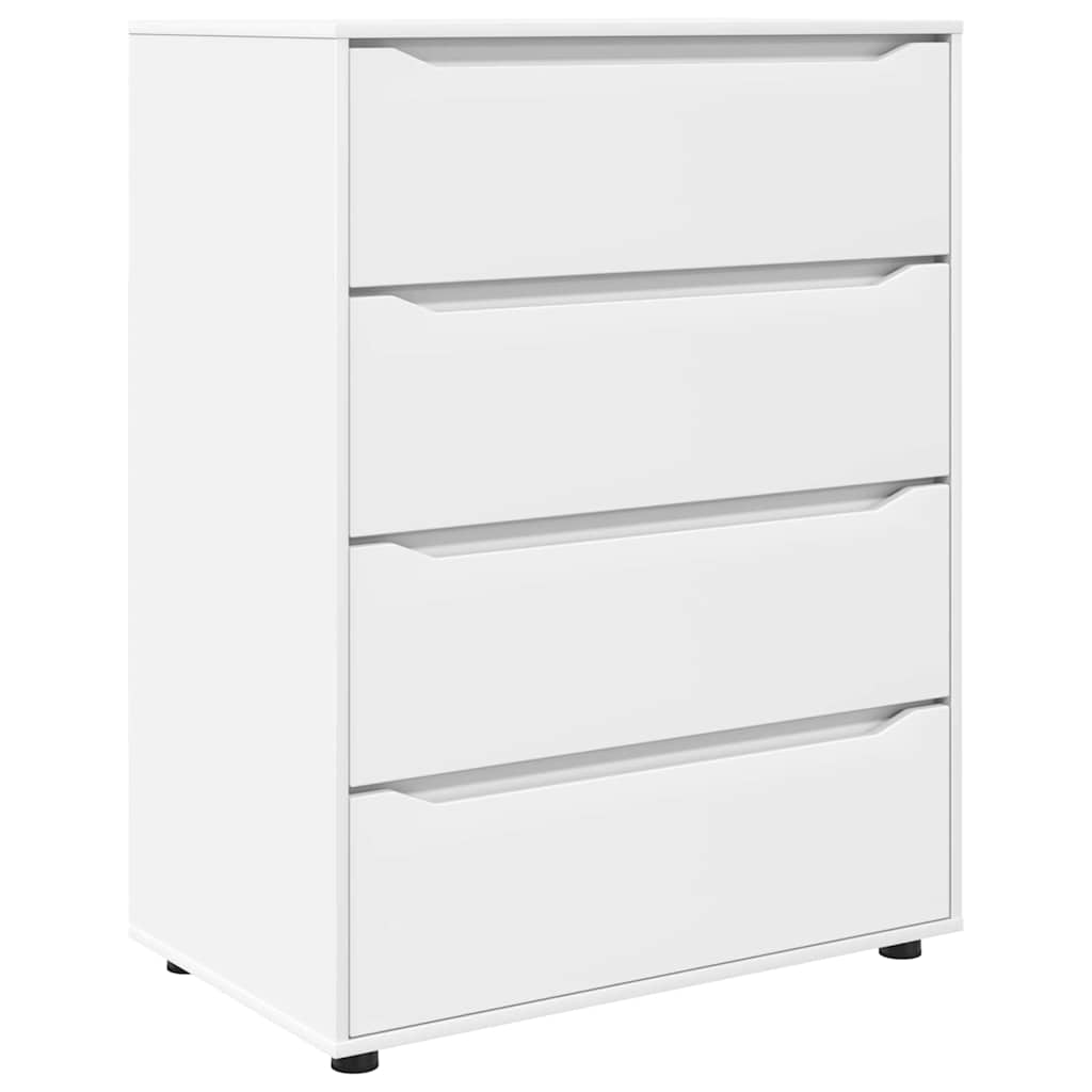 Oppbevaringsskap Hvit 80 x 48 x 105 cm Konstruert tre